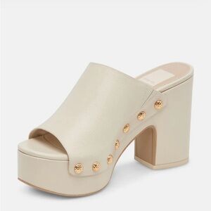 Dolce Vita Gold Studded heels size 7